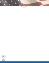 Letterhead: Patriotic